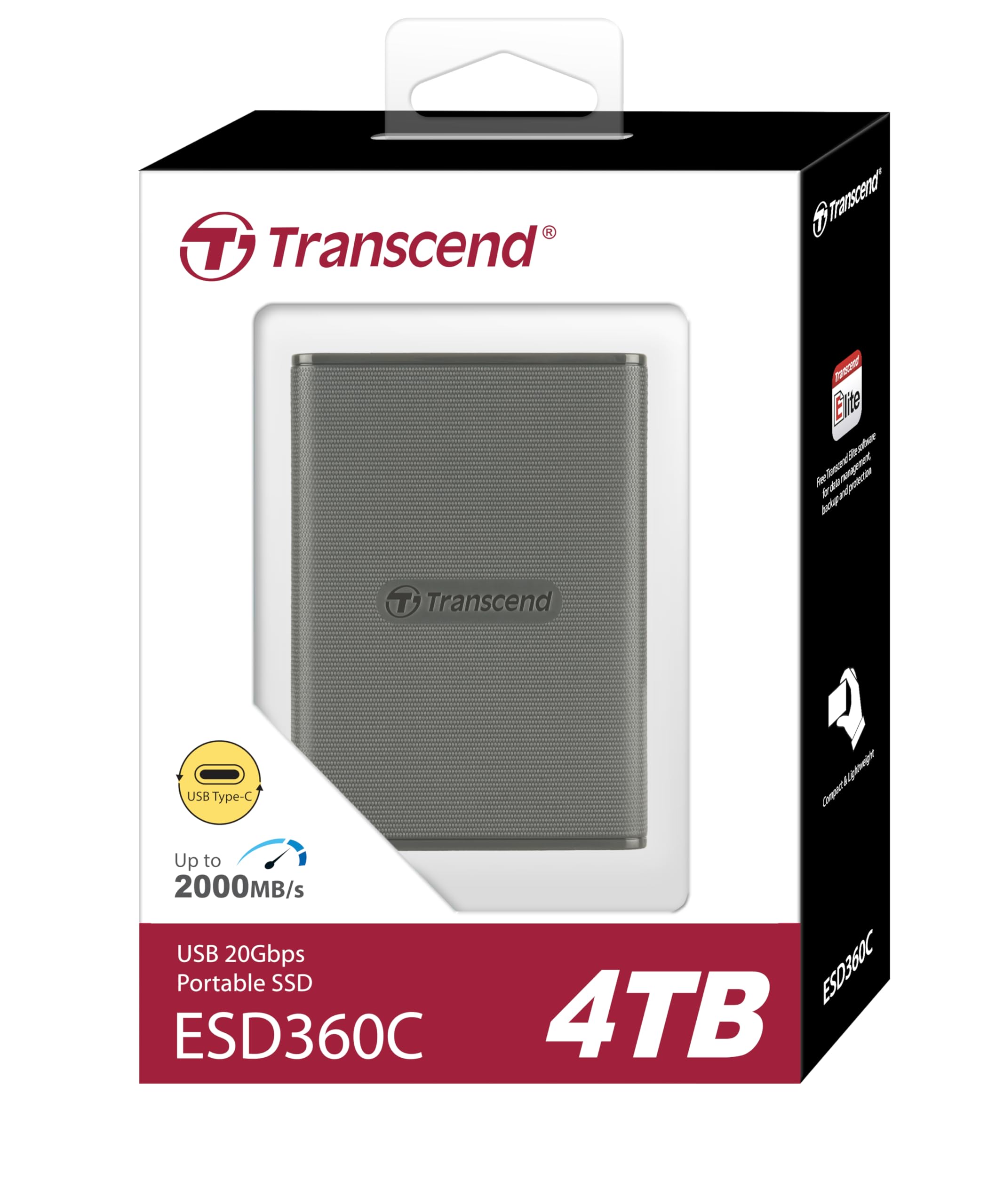 Transcend Transcend ESD360C SSD External Portable - Type C Harga Rp 3.150.000 Toko Medan