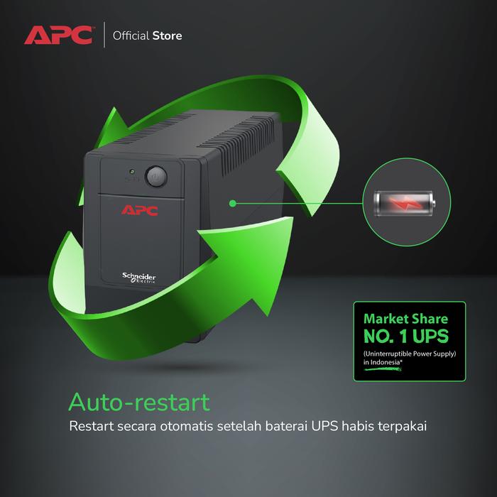 APC APC UPS BVG1200I-GR Easy UPS 1200VA Tower 230V Harga Rp 1.450.000 Toko Medan