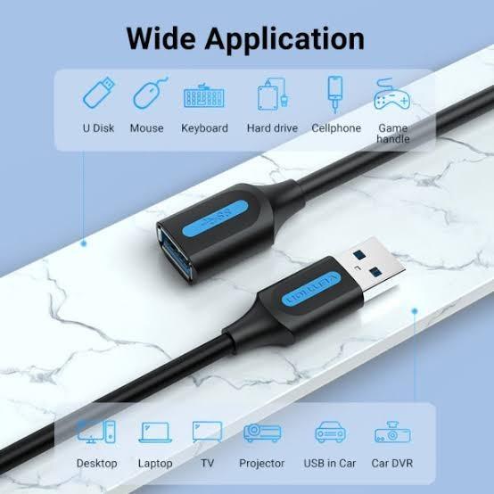 Vention CBH Kabel USB 3.0 A Male to A Female Extension Black PVC Type - vention-cbh-usb-3-0-a-male-to-a-female-extension-cable-black-pvc-type-1763436662-626.jpg