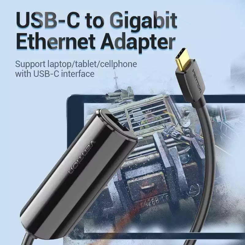 Vention Vention CFB USB-C to Gigabit Ethernet Adapter Harga Rp 230.000 Toko Medan