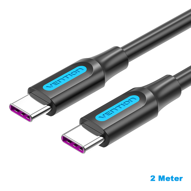 Vention Vention COT Kabel USB Type C to Type C 5A Fast Charging Harga Rp 65.000 Toko Medan