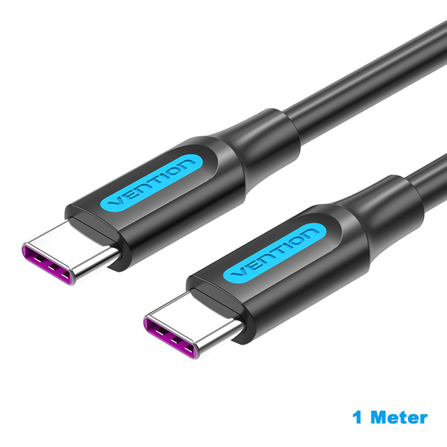 Vention Vention COT Kabel USB Type C to Type C 5A Fast Charging Harga Rp 65.000 Toko Medan