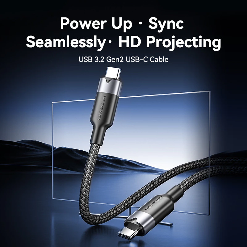 Vention Vention TRG Kabel USB 3.2 Gen2 Type C Male to C Male 5A 10Gbps Harga Rp 105.000 Toko Medan