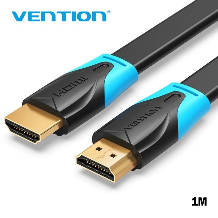 Vention Vention VAA-B02 Kabel HDMI Flat Male to Male Black Black Harga Rp 36.000 Toko Medan