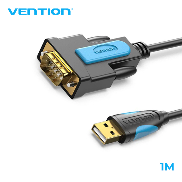 Vention Vention VAS-C02 Kabel USB-A to RS232 Adapter Converter Black Black Harga Rp 130.000 Toko Medan