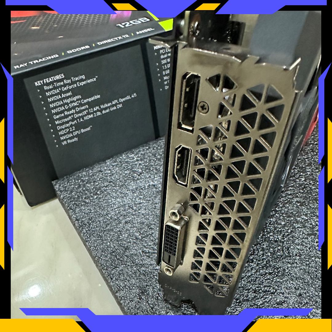 Colorful VGA COLORFUL GEFORCE RTX 2060 NB DUO-BATTLE-AX 12GB GDDR6 LIKE NEW Harga Rp 4.350.000 Toko Medan