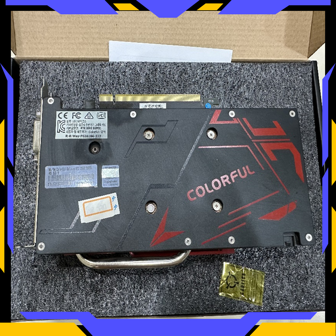 Colorful VGA COLORFUL GEFORCE RTX 2060 SUPER - BATTLE-AX 8GB GDDR6 LIKE NEW Harga Rp 3.600.000 Toko Medan