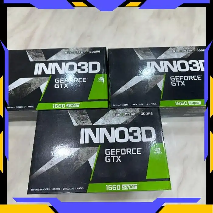INNO3D VGA INNO3D GTX 1660S SUPER 6GB 192 BIT GDDR6 Nvidia Geforce LIKE NEW Harga Rp 2.550.000 Toko Medan