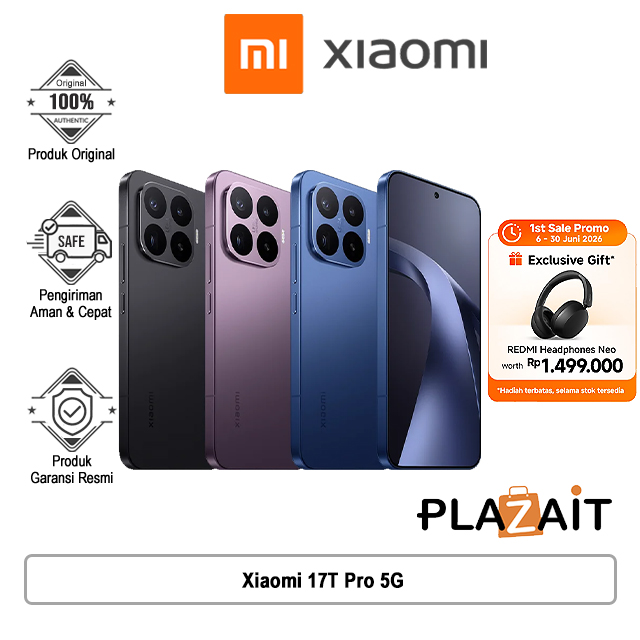 Xiaomi Xiaomi 17T Pro 5G 12GB/512GB - Garansi Resmi Harga Rp 12.899.000 Toko Medan