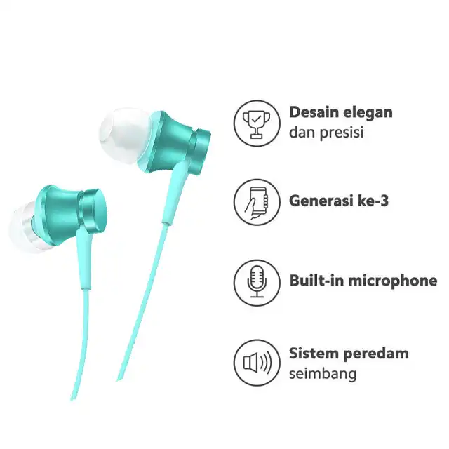 Xiaomi Xiaomi Mi In-Ear Headphones Basic Harga Rp 90.000 Toko Medan