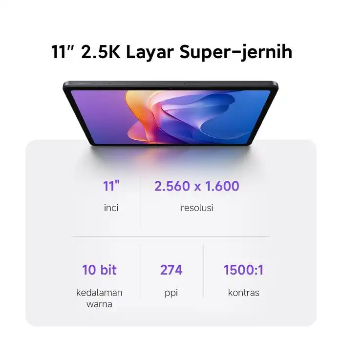 Xiaomi Xiaomi Redmi Pad 2 4G 6GB/128GB - Garansi Resmi Red Harga Rp 2.949.000 Toko Medan