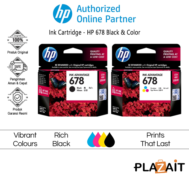 HP 678 Original Ink Advantage Cartridge