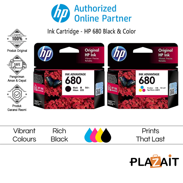 HP 680 Original Ink Advantage Cartridge