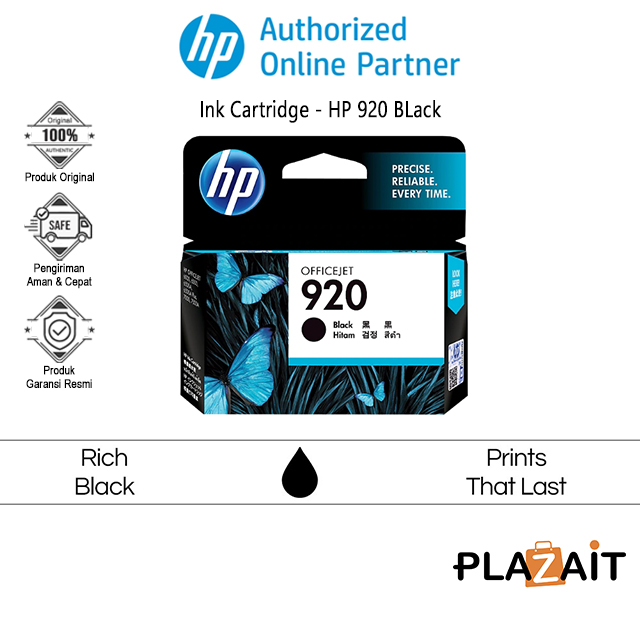 HP 920 Original Ink Cartridge Black
