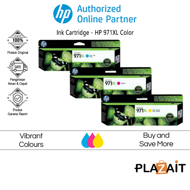 HP 971XL Color Original Ink Cartridge