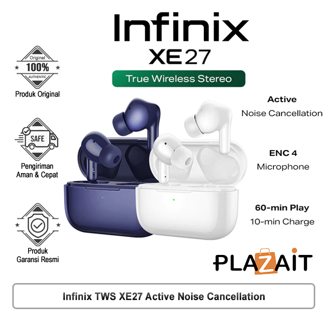 Infinix TWS XE27 Active Noise Cancellation True Wireless Stereo