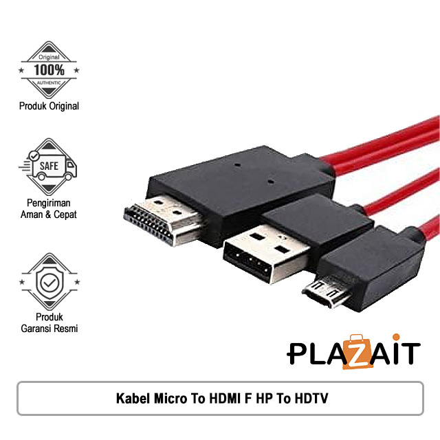 Kabel Micro To HDMI F HP To HDTV