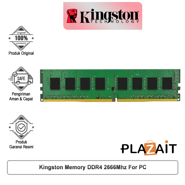 Kingston Memory DDR4 2666Mhz for PC
