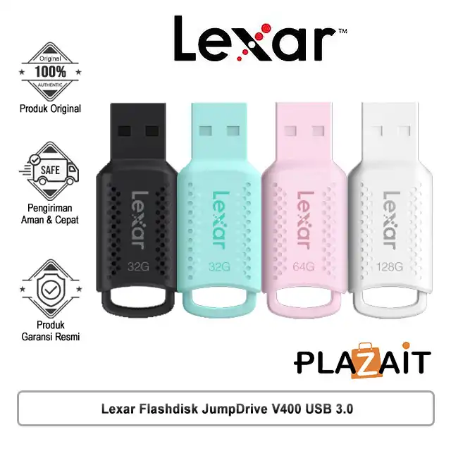 Lexar Flashdisk JumpDrive V400 USB 3.0 Rex