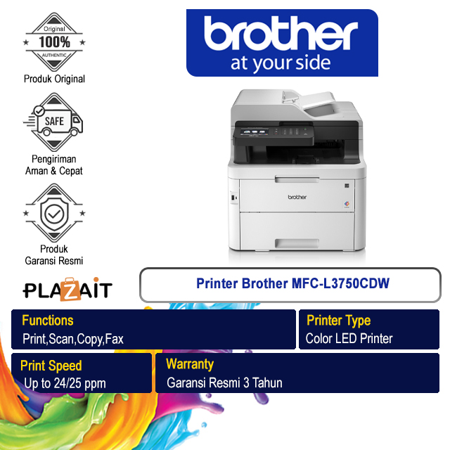 Printer Brother Color Laser Multifunction MFC-L3750CDW