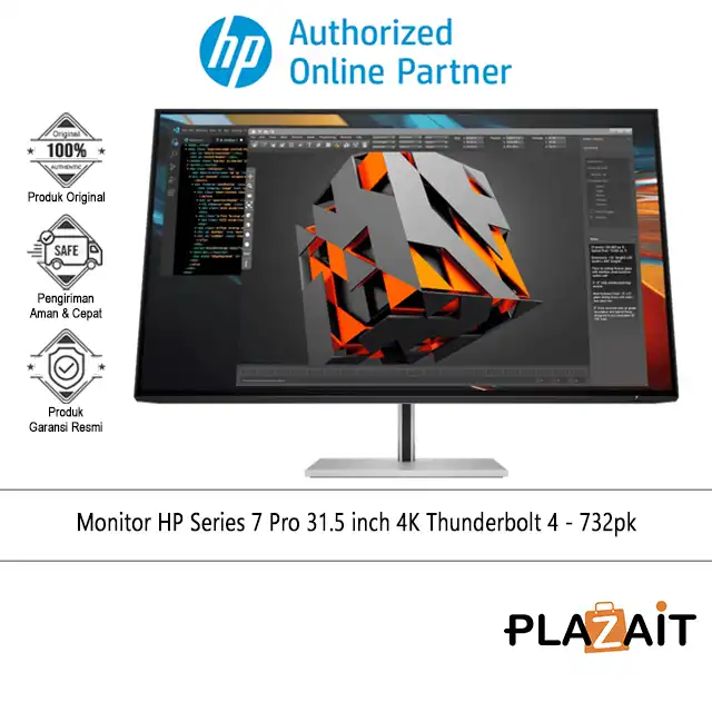 Monitor HP Series 7 Pro 31.5 inch 4K Thunderbolt 4 - 732pk