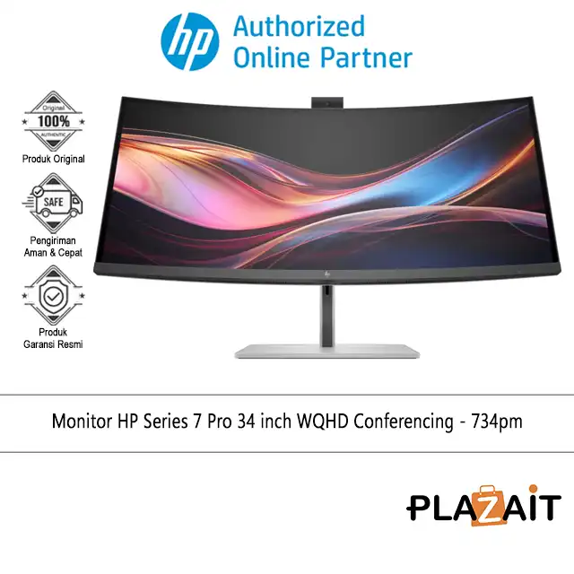 Monitor HP Series 7 Pro 34 inch WQHD Conferencing - 734pm