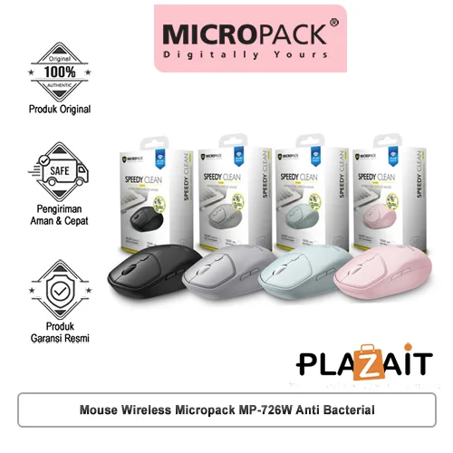 Mouse Wireless Micropack MP-726W Anti Bacterial
