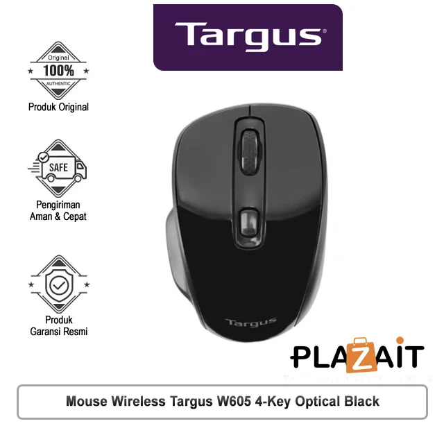 Mouse Wireless Targus W605 4-Key Optical Black