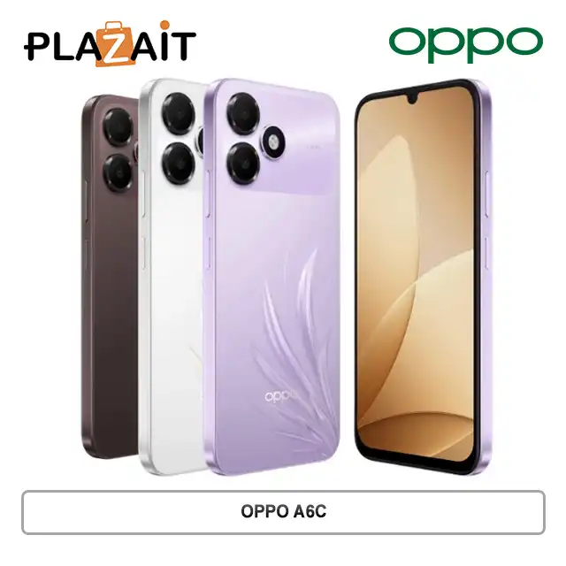 OPPO A6C 4/64GB | 4/128GB - Garansi Resmi