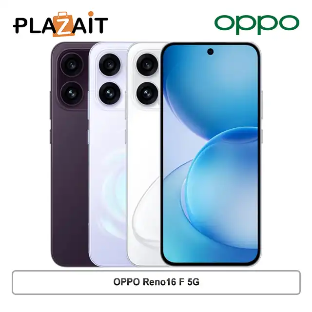 OPPO Reno16 F 5G 8/128GB | 8/256GB - Garansi Resmi