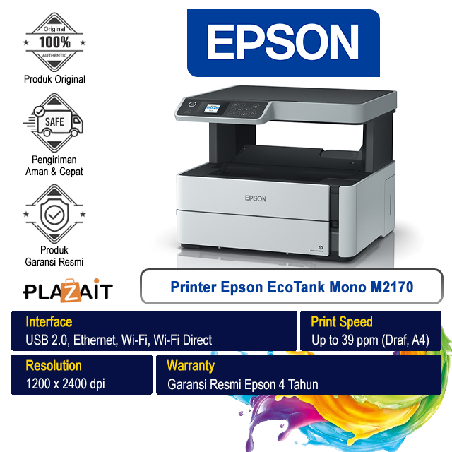 Printer Epson EcoTank Monochrome M2170 All-In-One