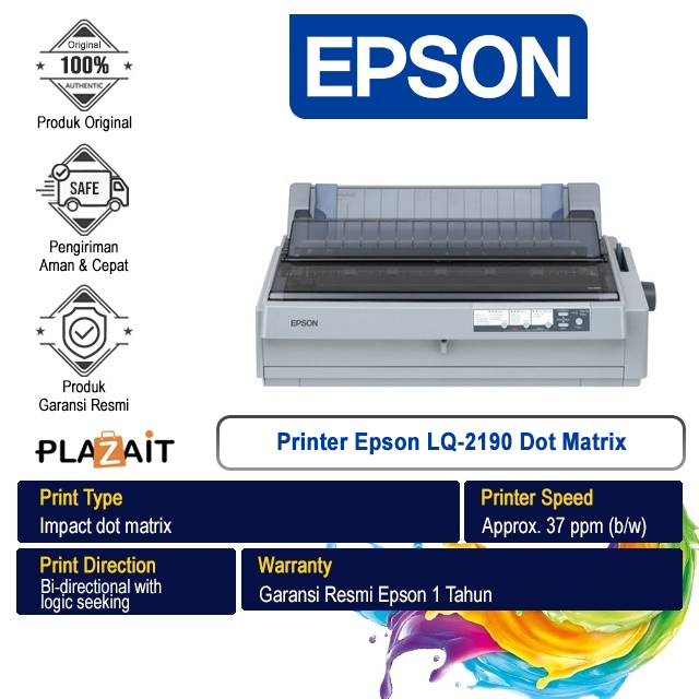 Printer Epson LQ-2190 Dot Matrix