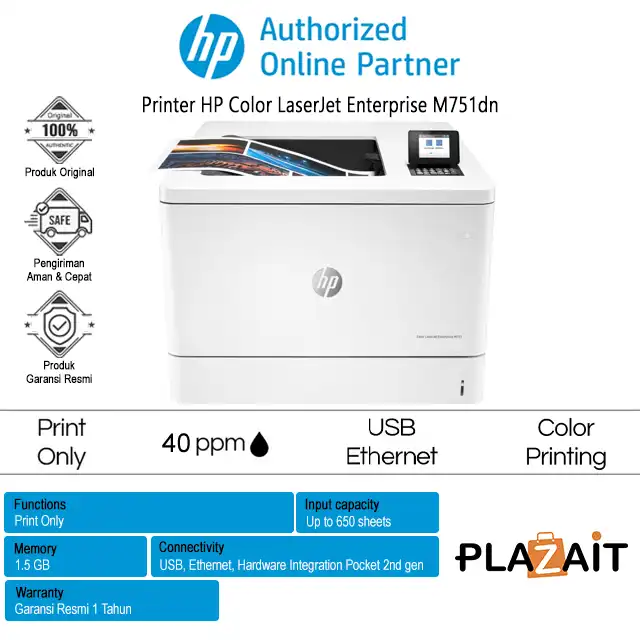 Printer HP Color LaserJet Enterprise M751dn