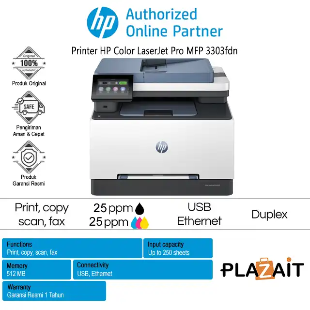 Printer HP Color LaserJet Pro MFP 3303fdn