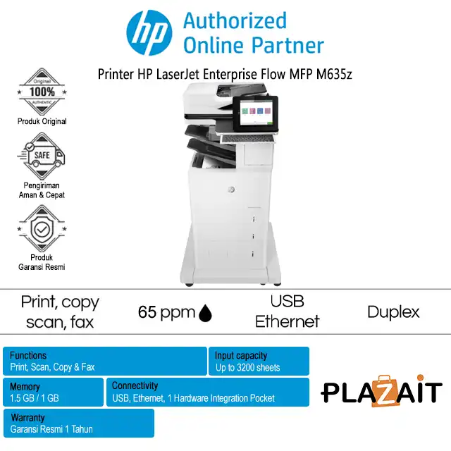 Printer HP LaserJet Enterprise Flow MFP M635z