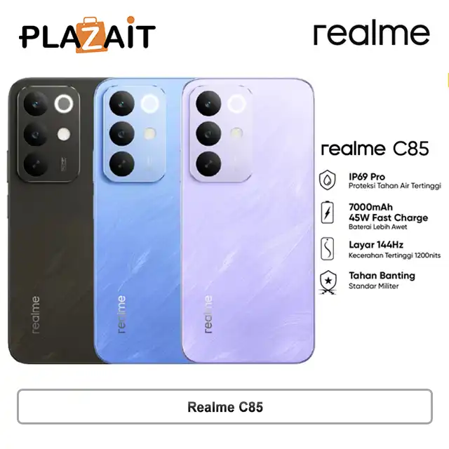 Realme C85 6/128GB | 8/128GB | 8/256GB - Garansi Resmi