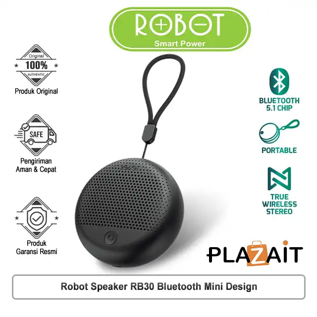 Robot Speaker RB30 Bluetooth Mini Design