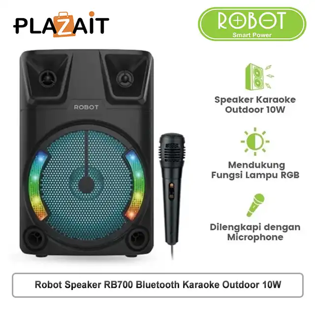 Robot Speaker RB700 Karaoke Bluetooth 5.3 Outdoor 10W