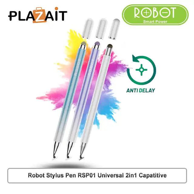 Robot Stylus Pen RSP01 Universal 2in1 Capatitive for Mobile Tablet PC
