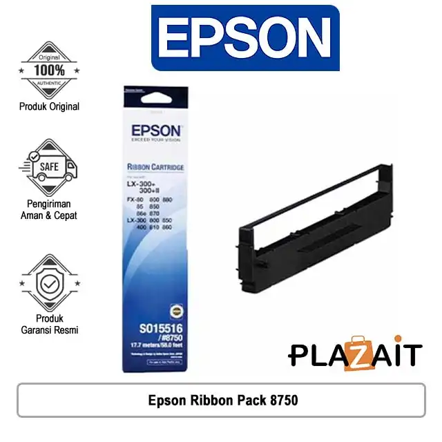 Epson Ribbon Pack 8750 S015516 for FX-1170/LX-300 Refill Pita Ink Cartridge