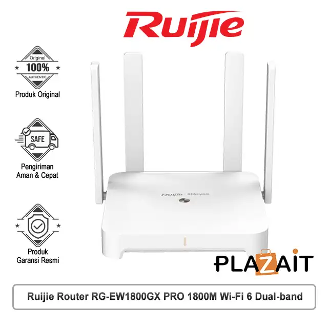 Ruijie Router RG-EW1800GX PRO 1800M Wi-Fi 6 Dual-band Gigabit Mesh