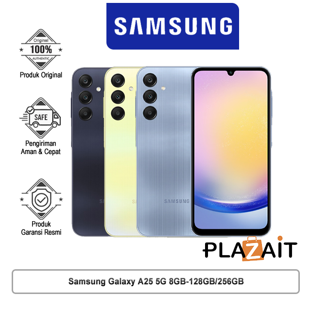 Samsung Galaxy A25 5G 8GB-128GB/256GB Garansi Resmi