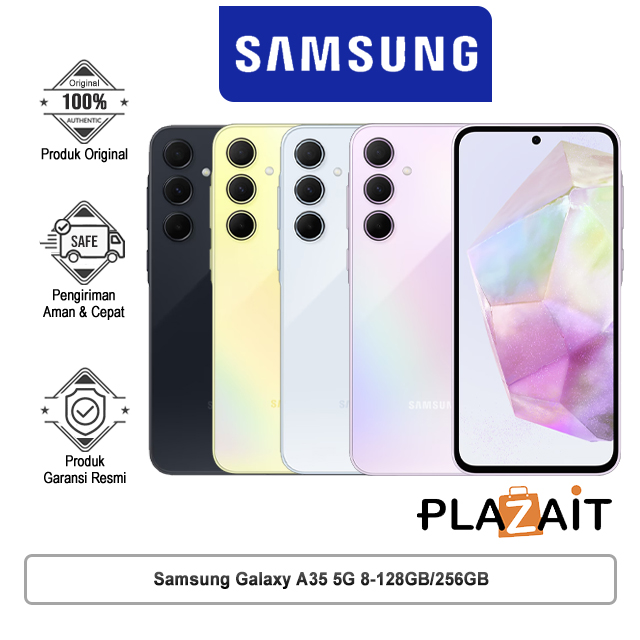 Samsung Galaxy A35 5G 8GB-128GB/256GB Garansi Resmi