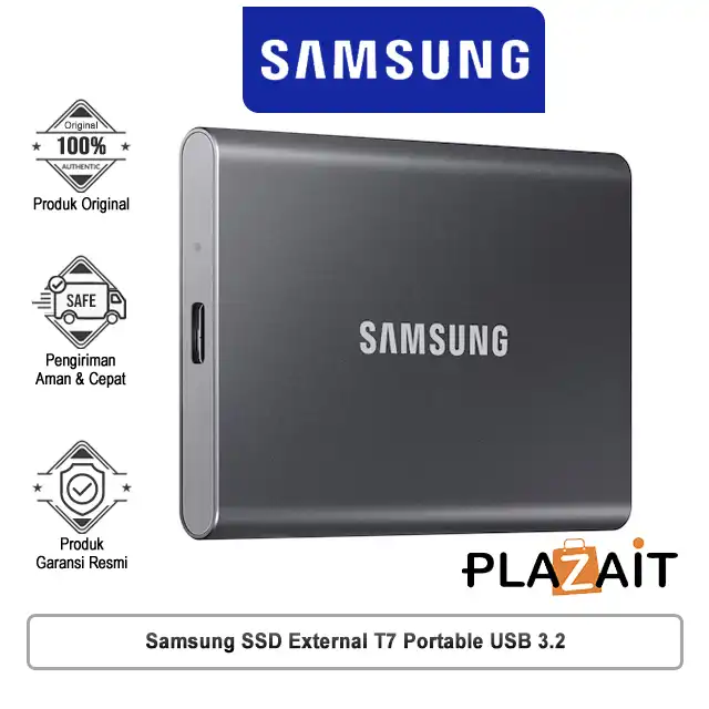 Samsung SSD External T7 Portable USB 3.2 Black