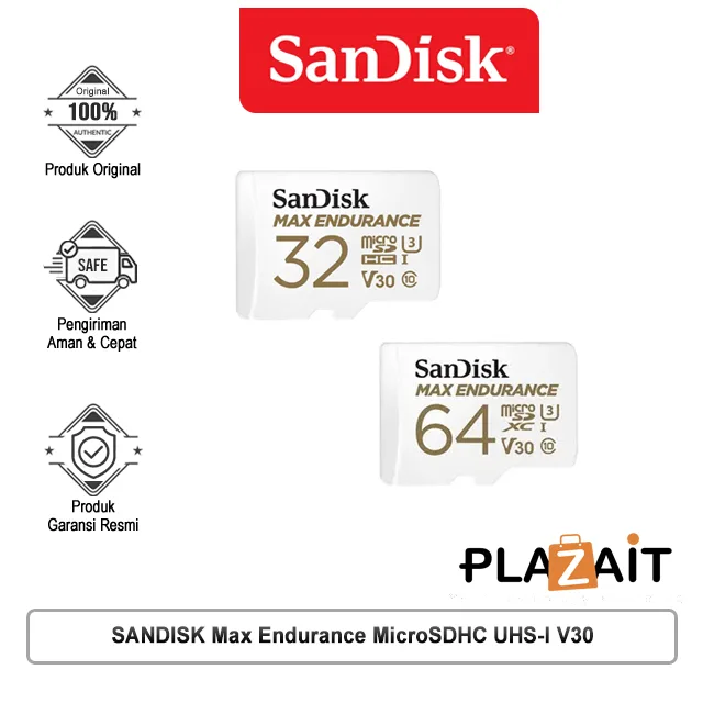 SANDISK Max Endurance MicroSDHC UHS-I V30