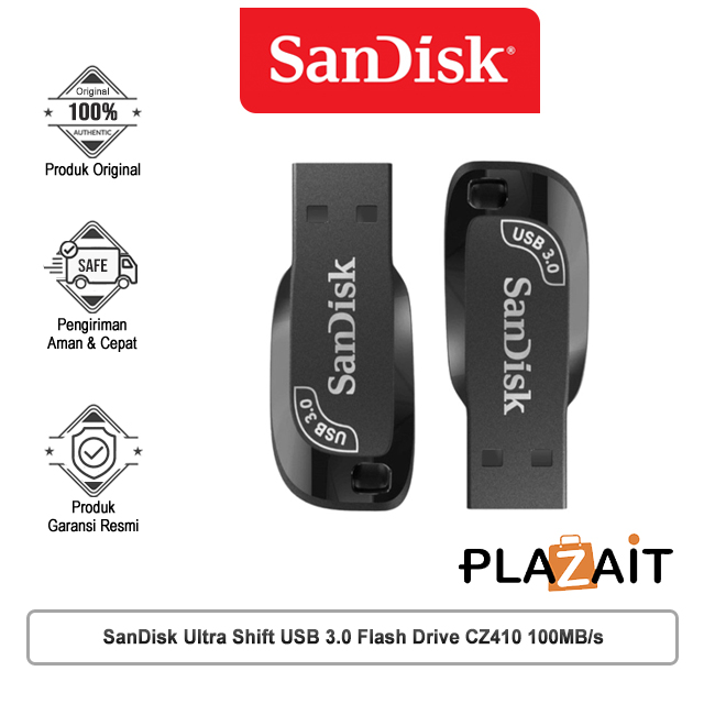 SanDisk Flashdisk Ultra Shift CZ410 USB 3.0