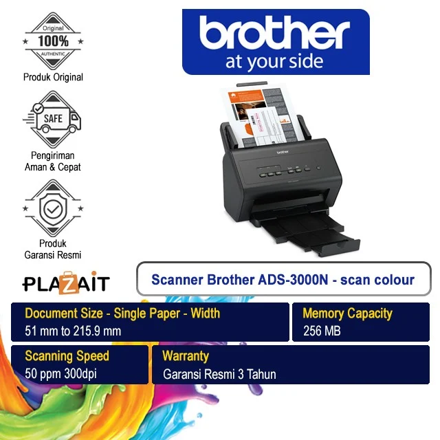 Brother Scanner ADS-3000N
