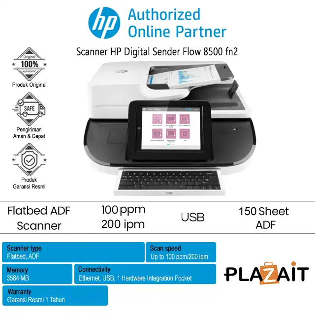 Scanner HP Digital Sender Flow 8500 fn2