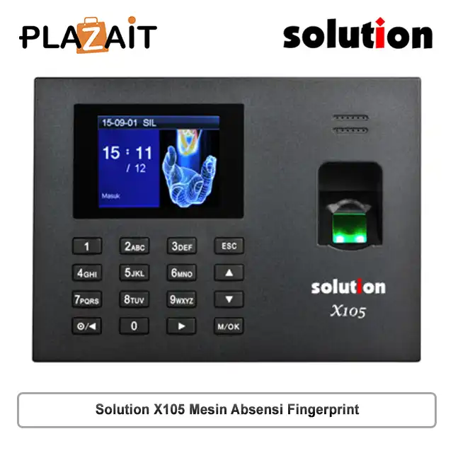 Solution X105 Mesin Absensi Fingerprint