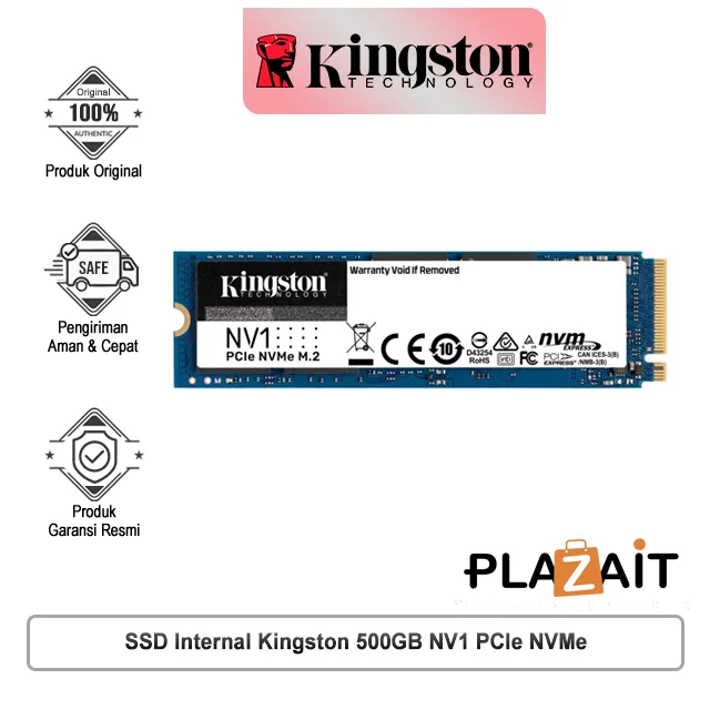 Kingston SSD Internal 500GB NV1 PCIe NVMe